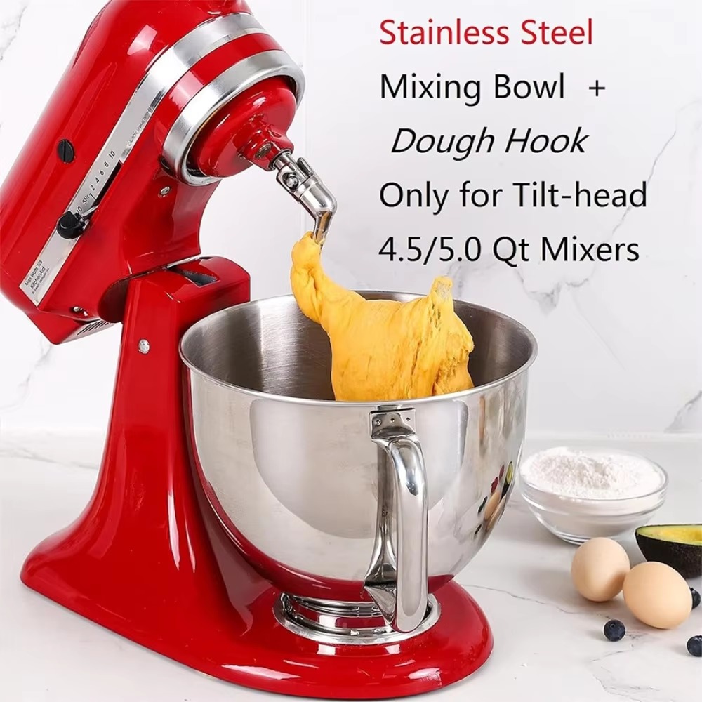 Kitchenaid Mixer Artisan 5Qt - Tazón Mezclador de Acero Inoxidable de