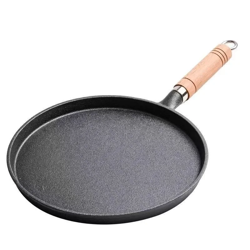Egg Waffle Pan - Sartén de hierro fundido de 26cm,