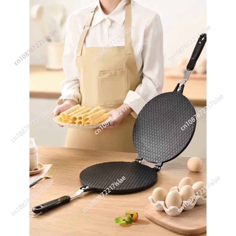 Egg Waffle Pan - Máquina para hacer conos de gofre