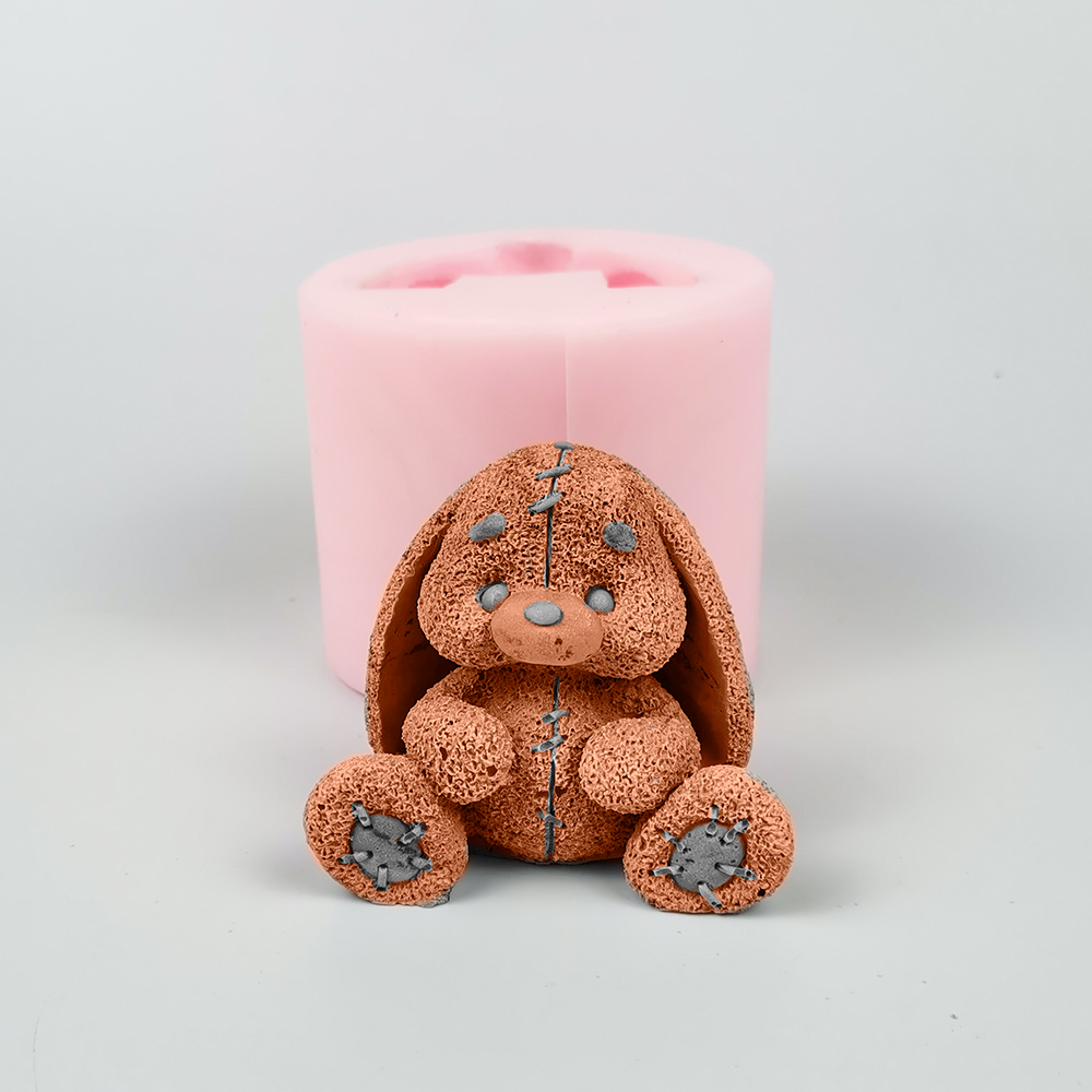 Molde de silicona 3D de dibujo - Bunny Cake Mold reseña y precio