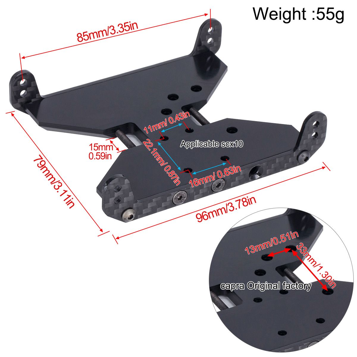 Placa de transmisión de placa  - Crepe Pan Carbon reseña y precio