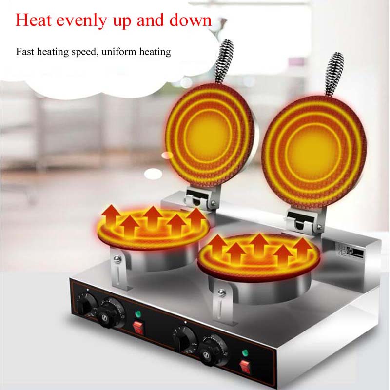 Máquina Comercial para Hacer W - Waffle Cone Maker reseña y precio