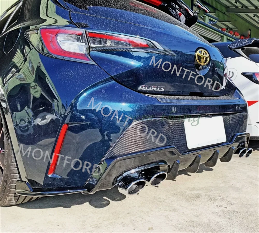 Para Toyota Corolla Hatchback  - Crepe Pan Carbon reseña y precio