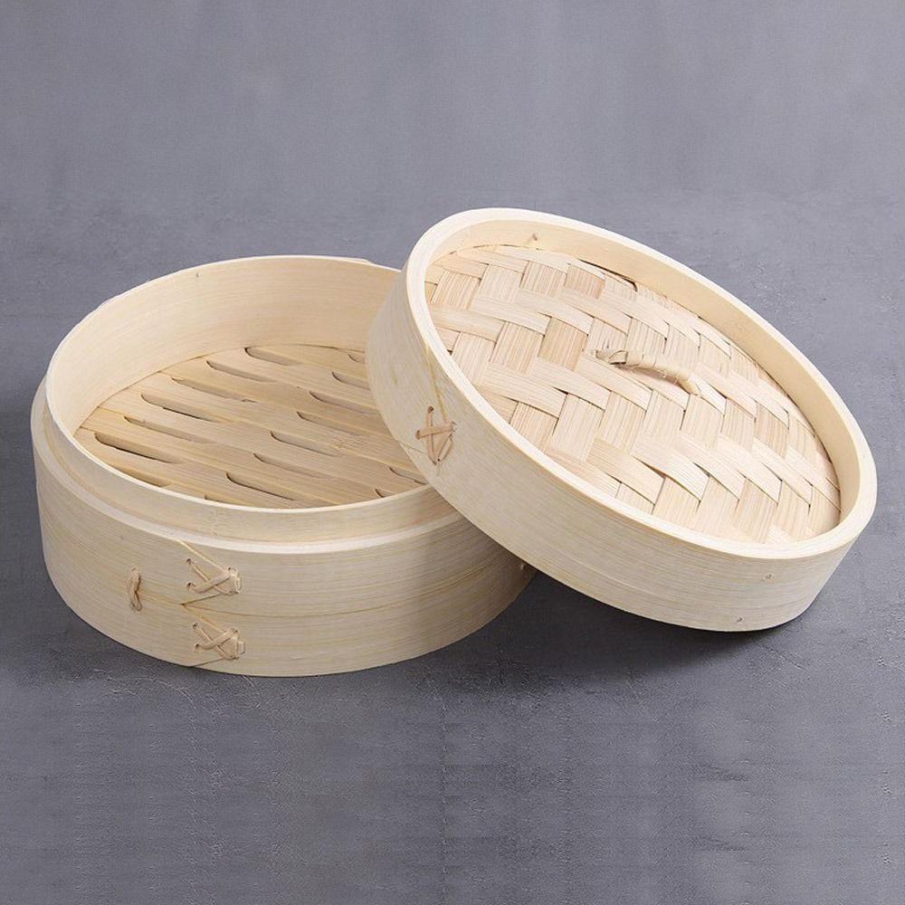 Vaporera China de Bambú con Ta - Dim Sum Basket reseña y precio