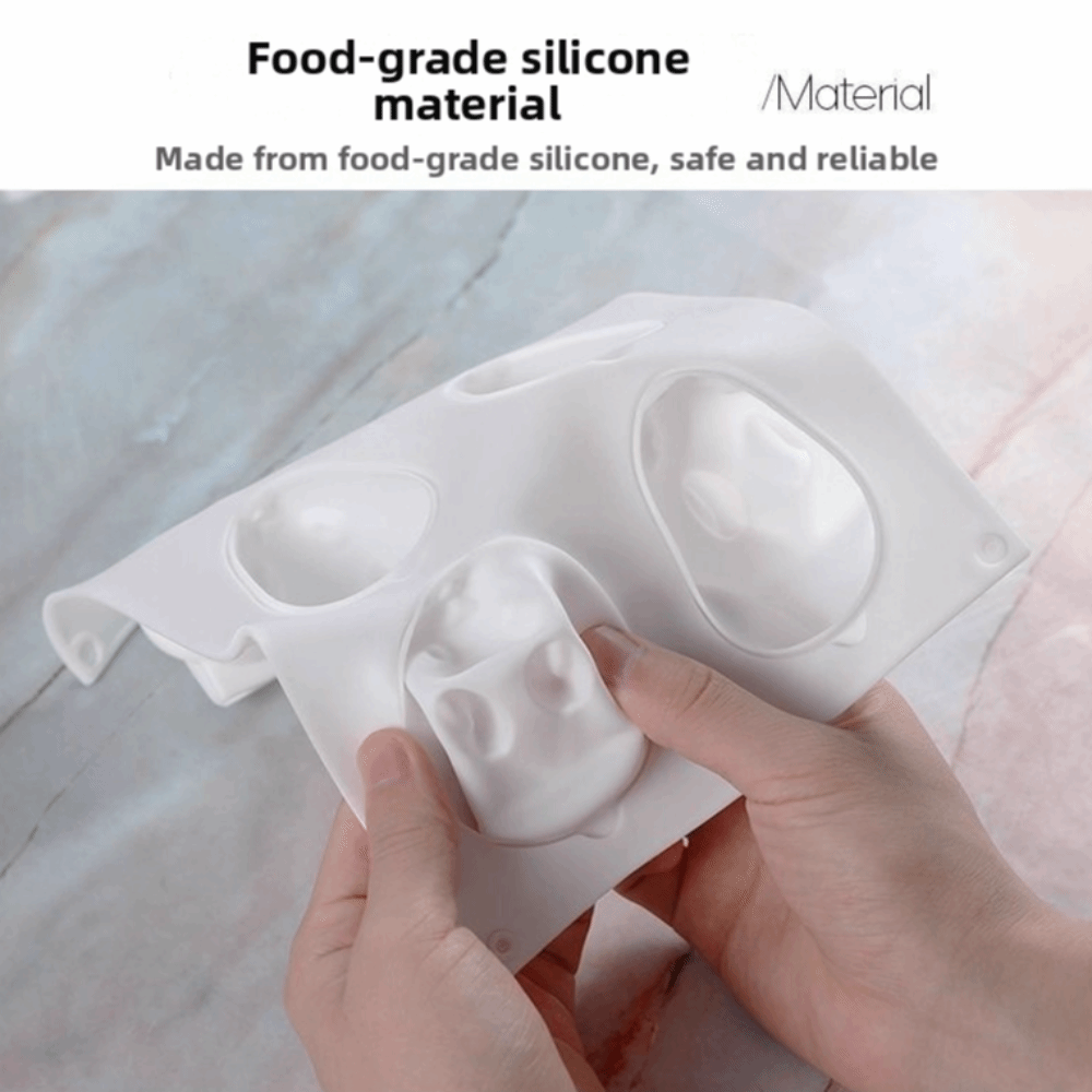 Molde de Silicona Flexible 3D  - Bunny Cake Mold reseña y precio