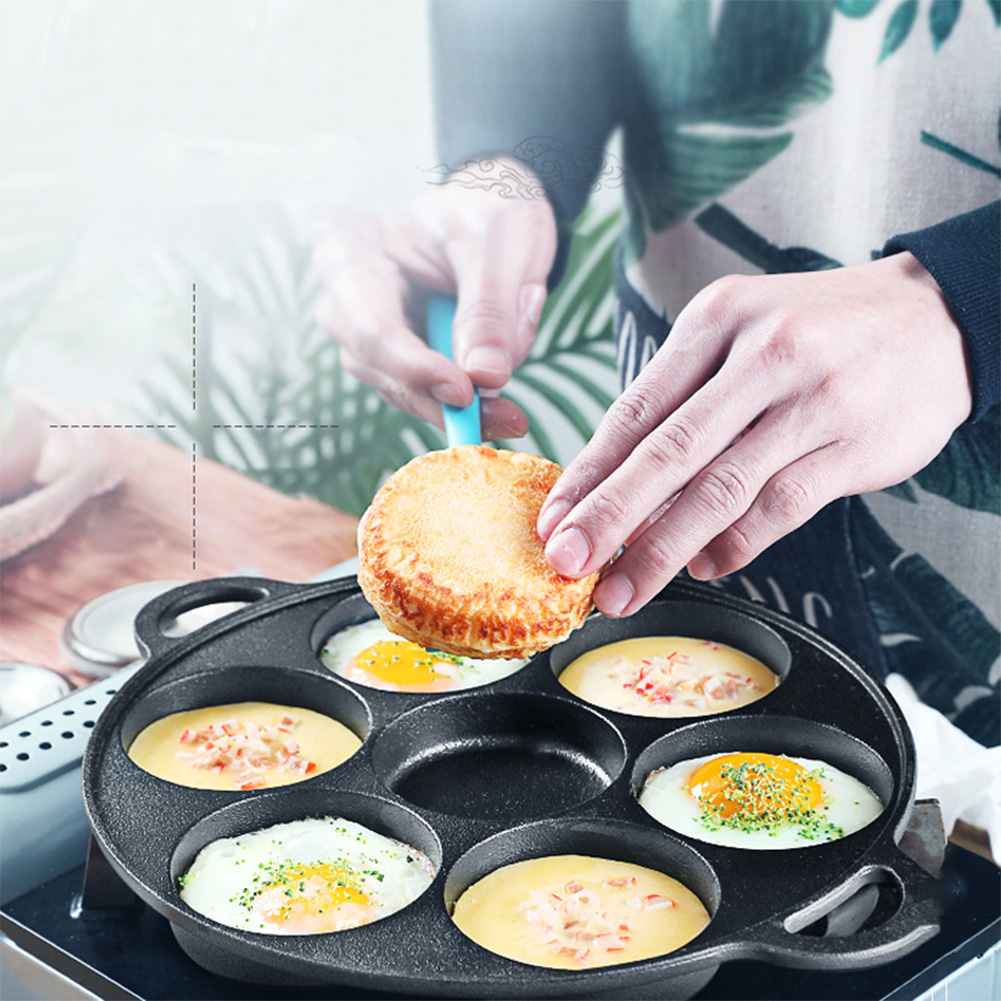 Sartén de hierro fundido antia - Egg Waffle Pan reseña y precio