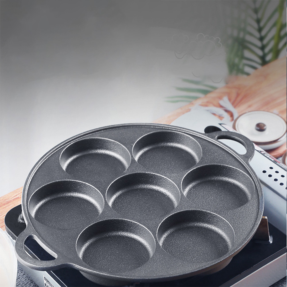 Sartén de hierro fundido antia - Egg Waffle Pan reseña y precio