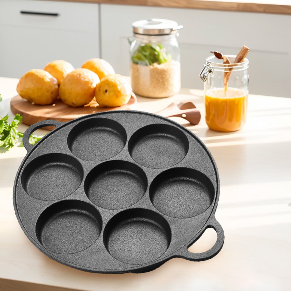 Sartén de hierro fundido antia - Egg Waffle Pan reseña y precio