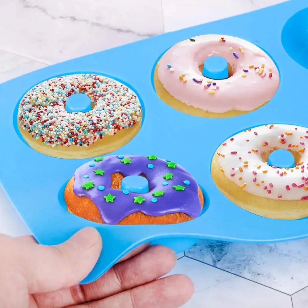 1/2 Uds. Molde de silicona par - Donut Mold Silicone reseña y precio