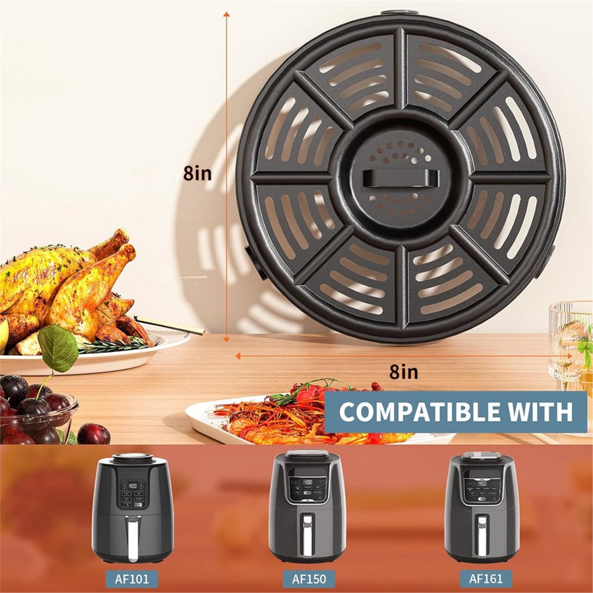 Bandeja de repuesto AS62 para  - Ninja Air Fryer Af101 reseña y precio