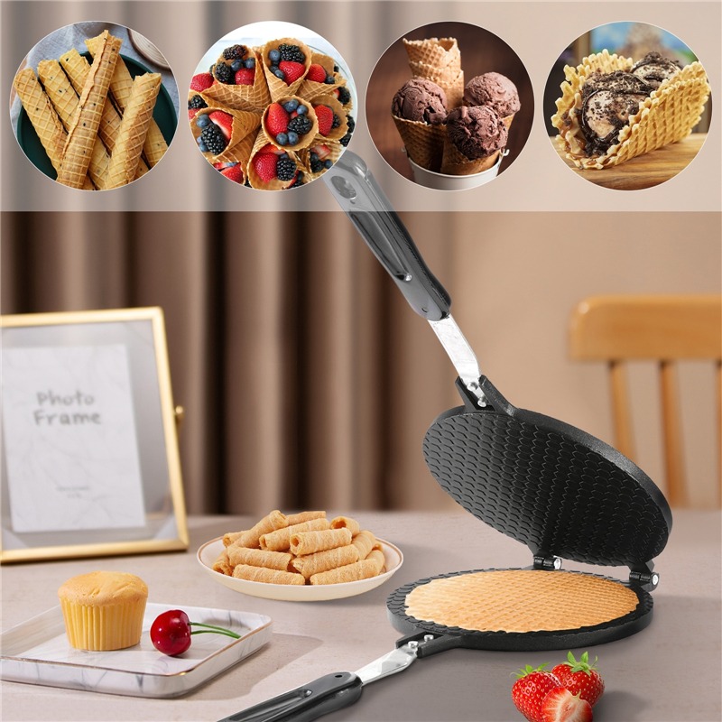 Rollo de huevo antiadherente d - Egg Waffle Pan reseña y precio