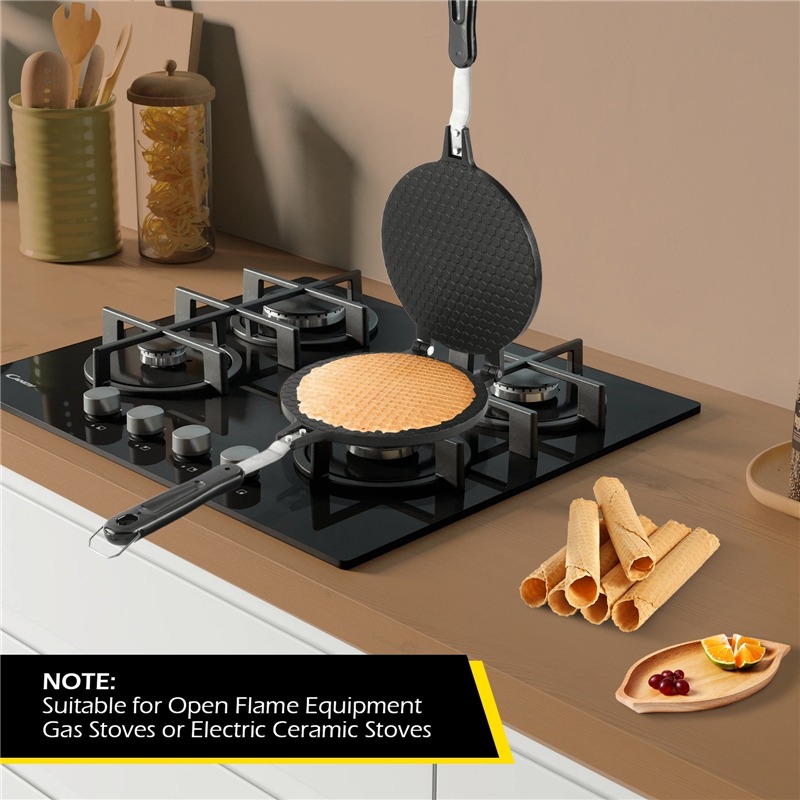Rollo de huevo antiadherente d - Egg Waffle Pan reseña y precio