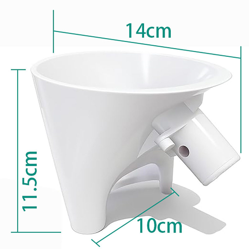 1 embudo para harina de color  - Kitchenaid Mixer Artisan 5Qt reseña y precio