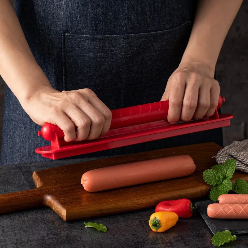 Nuevo rebanador multifuncional - Hot Dog Press reseña y precio