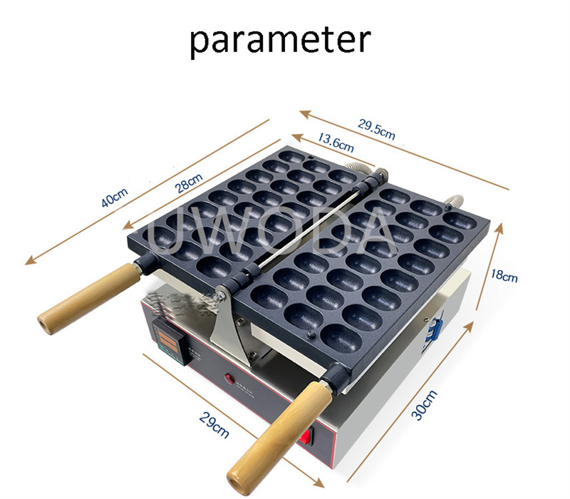 Equipo eléctrico de sartén par - Egg Waffle Pan reseña y precio