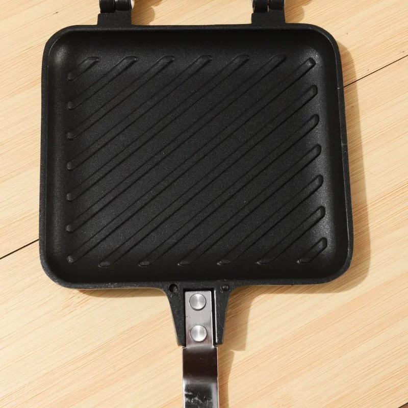 Sartén antiadherente de doble  - Egg Waffle Pan reseña y precio