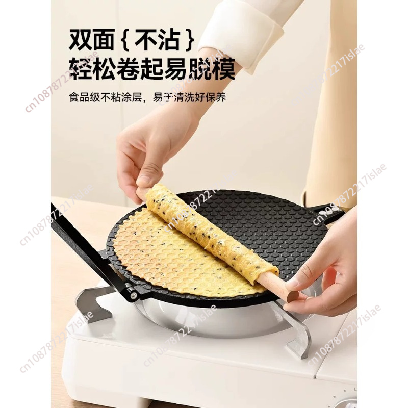 Máquina para hacer conos de go - Egg Waffle Pan reseña y precio